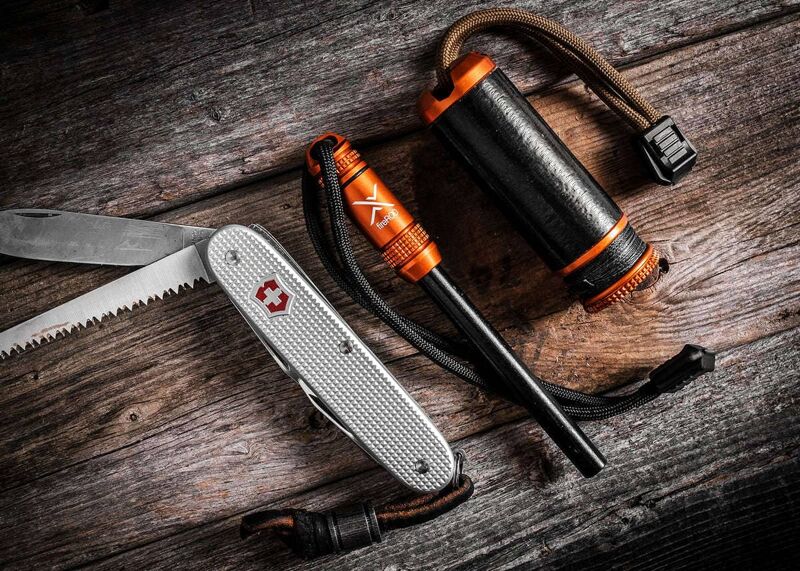 Multitool, Säge, Schwarz, Orange, Koffer-/Taschenlampe