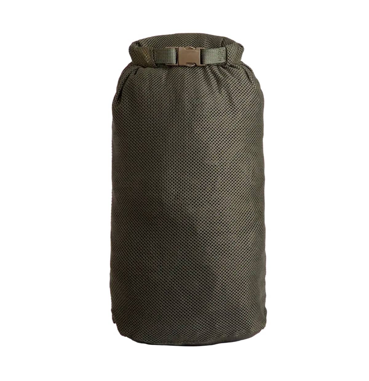 SAVOTTA Rolltop Stuffsack Mesh 20 Liter Grün